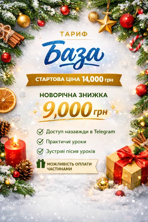 Пакет BASE онлайн "Брейдер з нуля" старт 8.01.26 року